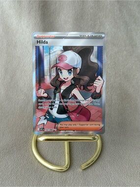 Pokemon Hilda Full Art Trainer Card 164/086 White Flare